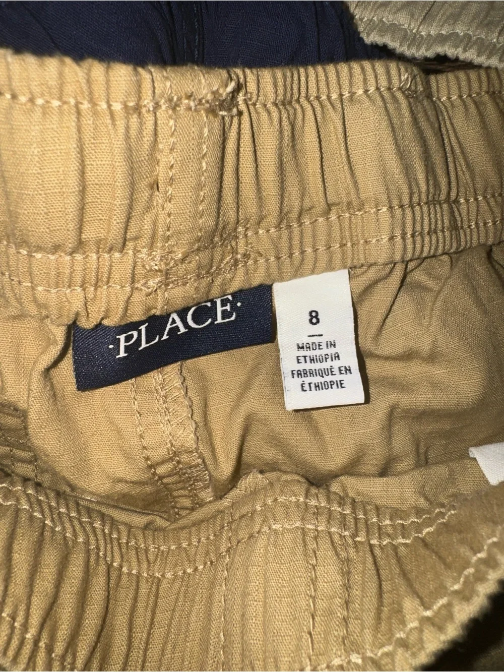 The Children’s Place Boys Cargo Shorts 4-Pack Size 8 NWT Uniform School